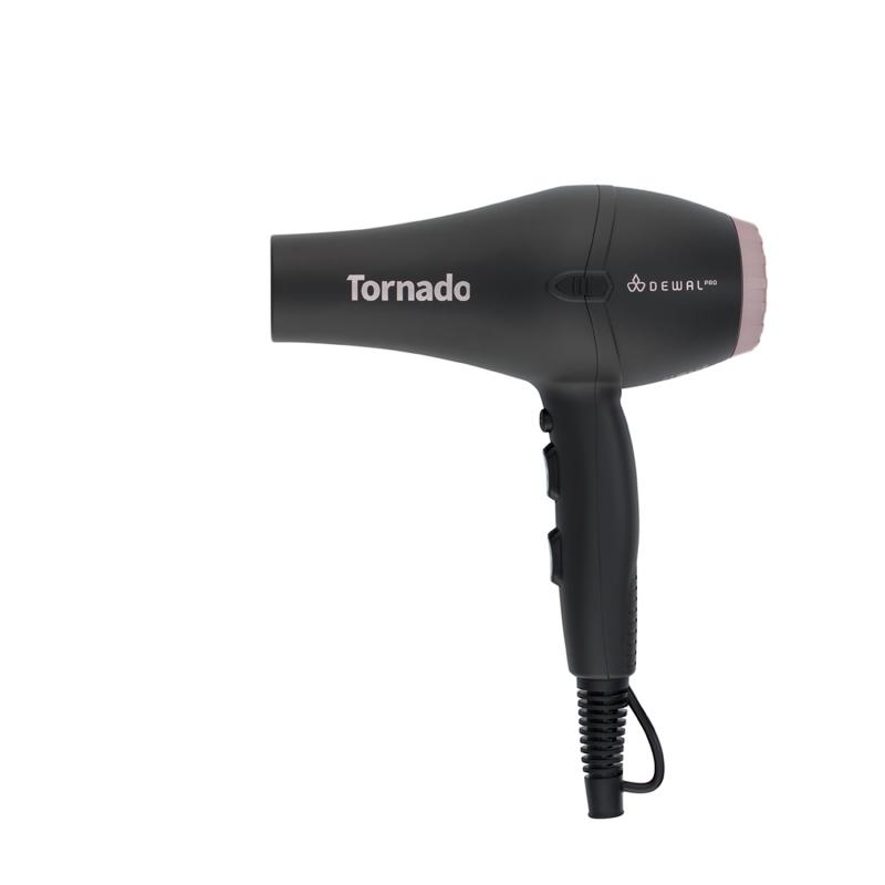 

Hair Dryer Dewal Pro Tornado 2300 W Ionization 2 Nozzles Gray