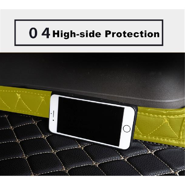 Professional High Side Car Trunk Mat Tail Liner Rear Cargo Pad WaterProof For Porsche Macan Cayenne
