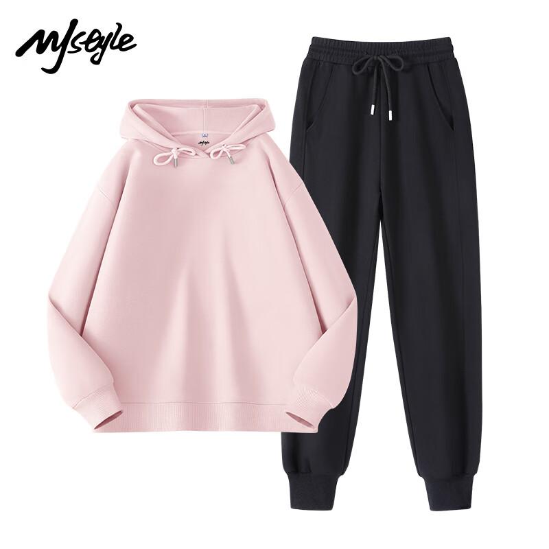 Women's Hooded Sweatshirt & Jogger Set