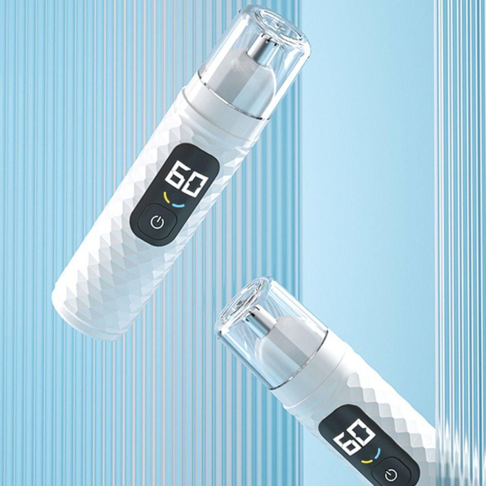 Digital Display Men's Electric Razor 2 in 1 Electric Shaver Nostril Cleaning Trimmer  Travel