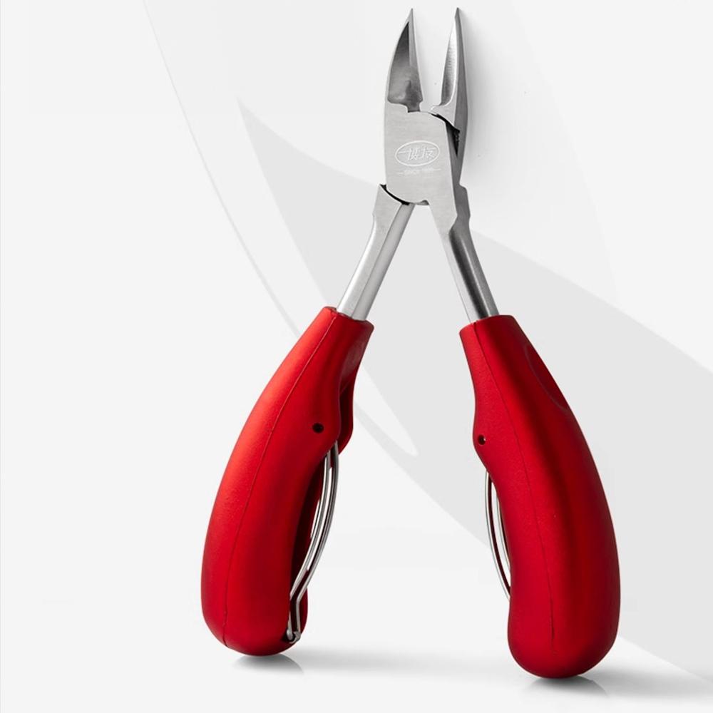 

Stainless Steel Cuticle Scissors Hawkbill Pliers Manicure Pedicure Nail Clippers Dead Skin Remover Nail Care Tools красный