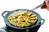 Pearl Metal Multi Griddle Plate 30cm, IH Compatible, Non-stick Coating, Cast Aluminum, Lightweight, No Seasoning Required, Camping, Outdoor Use, Hanmi