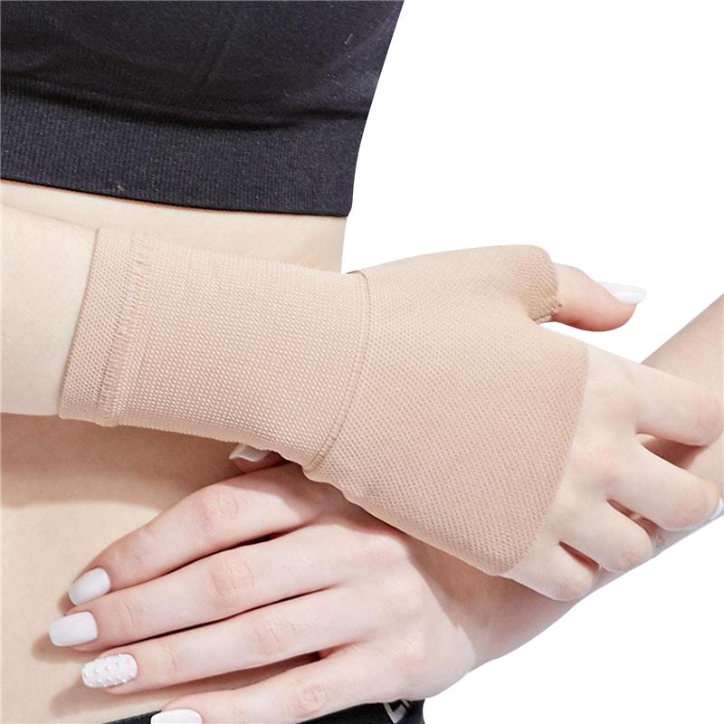1Pc Fitness Gym Wrist Guard Arthritis Brace Sleeve Support Glove Breathable Elastic Palm Portable Hand Protector