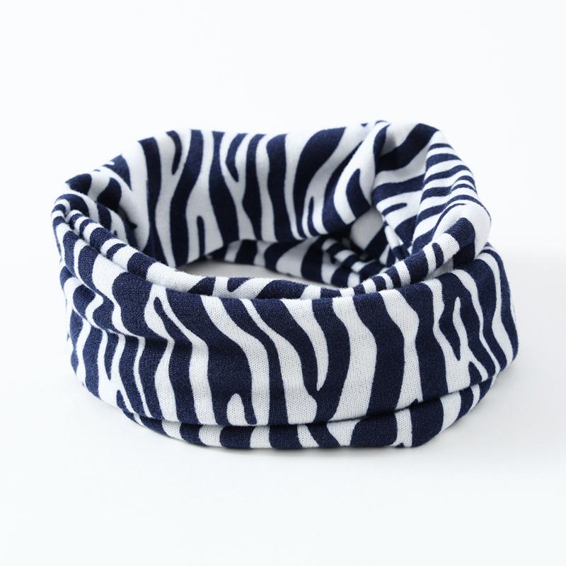 Korean Style Double-Layer Neck Warmer: Unisex Autumn/Winter Scarf & Elastic Headband