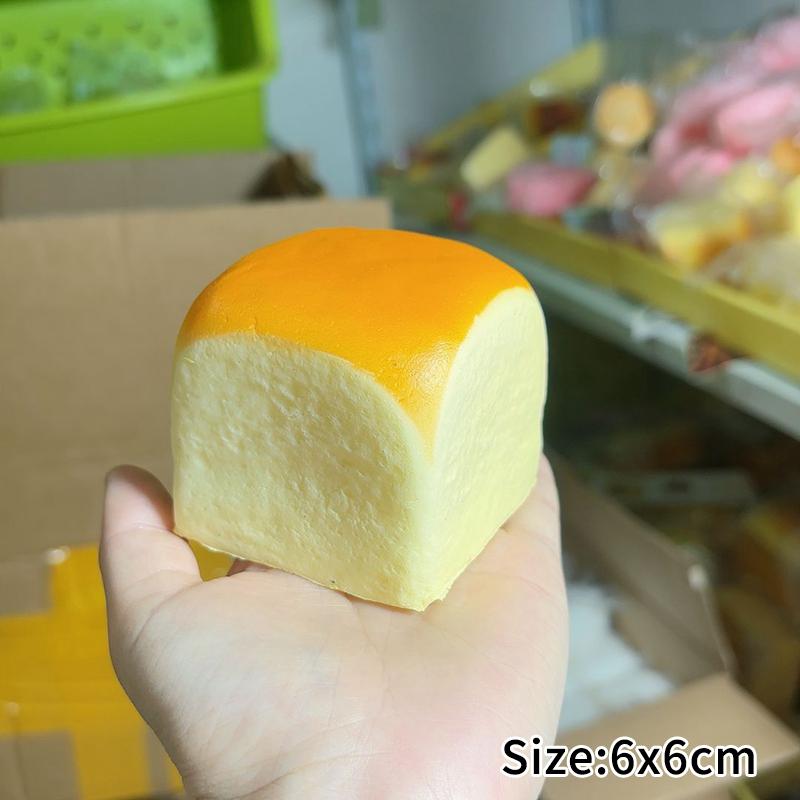 Simulation Strawberry Cake Squishy Sensory Fidget Toy Slow Rising Cream Souffle Ball Stress Relief Squeeze Decompression Toy