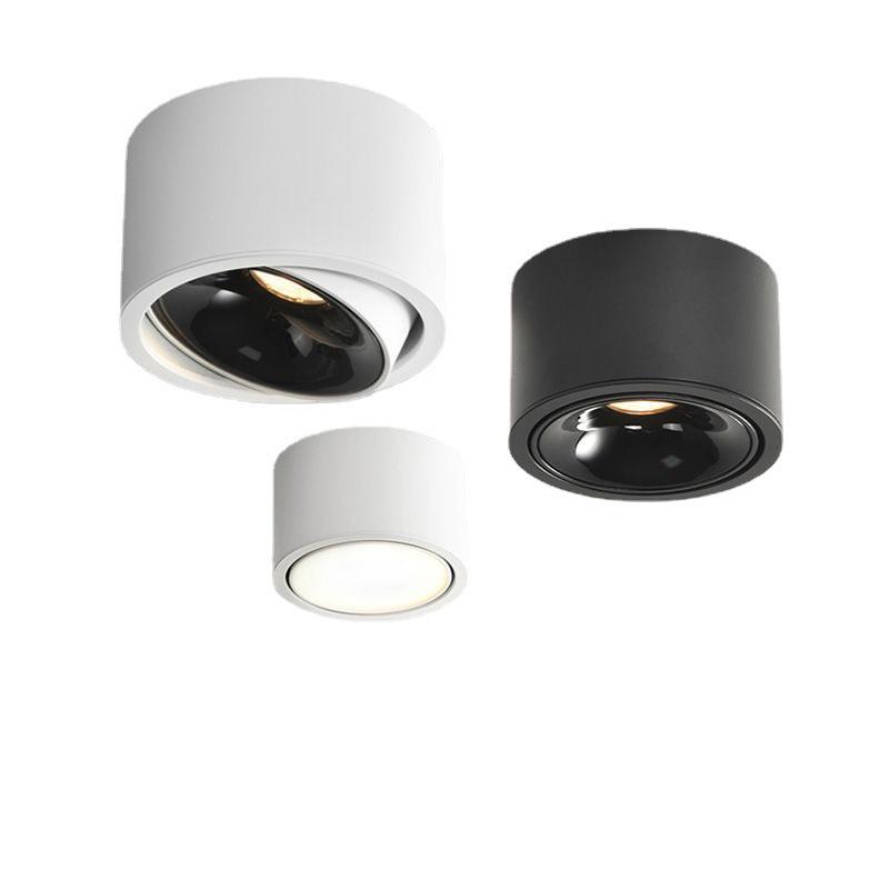 Ultra-Thin Adjustable Anti-Glare Ceiling Spotlight - No Punching Needed