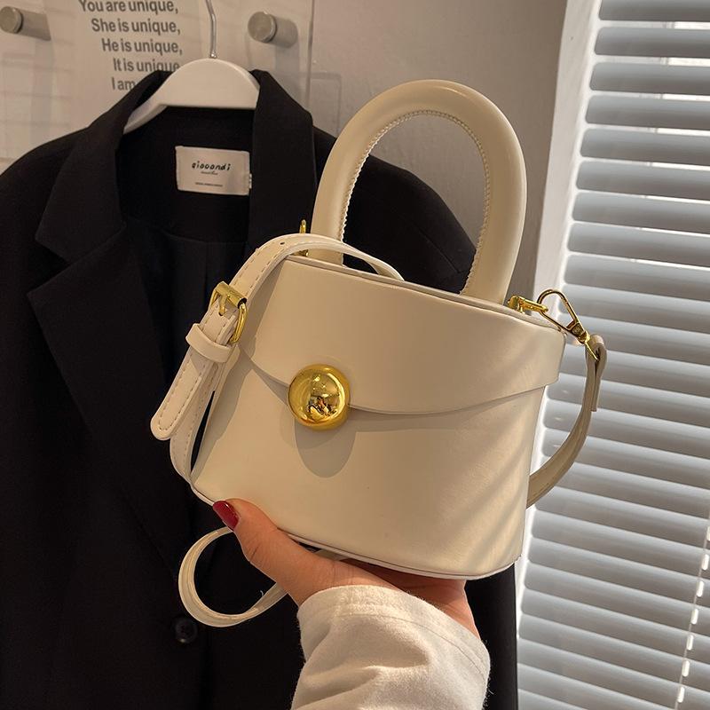 

Модная сумка-ведро, универсальная сумка-мессенджер с улучшенной текстурой, клатч