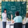 10/21m Wall Decoration Stickers Graduation Season DIY Blackboard Border Stickers Self-Adhesive Photo Frame