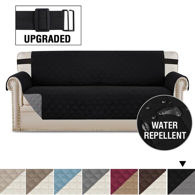 

Противоскользящий водонепроницаемый чехол для дивана, чехол для дивана с откидной спинкой, совместимый с угловым диваном, подушка для дивана для домашних животных для гостиной, 1/2/3/4 места 1 Seat( 53-190.5 )cm