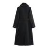 European and American style, new women's clothing, versatile, fashionable fur collar woolen coat 9225147