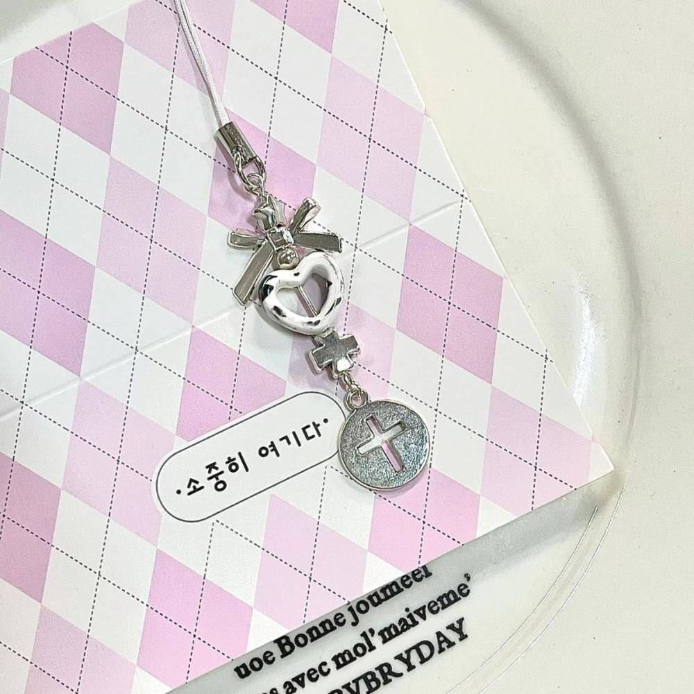 Rabbit Mobile Phone Lanyard Anti-loss Cell Phone Strap Phone Rope Bead Phone Chain  Telephone Decor