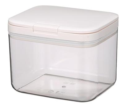 CB Japan Airtight Storage Container with Measuring Wide Fits Dried and Dashi PAKAPAKA Atomic 1.2L Spoon, Refrigerated, Mouth, Beans, Nuts, Goods,