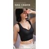 Women Seamless Wireless Plus Size Sports Vest Bra Full Coverage Gather Bust