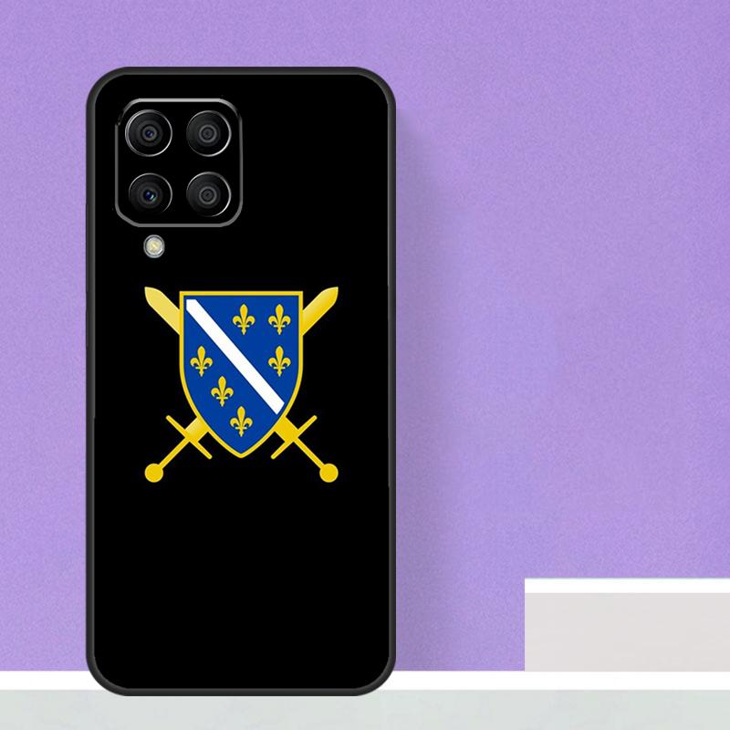 Bosnia Flag For Samsung Galaxy M12 M32 M52 M14 M34 M54 M21 M51 M31 M30s M20 M15 M55 M13 M33 M53 Case