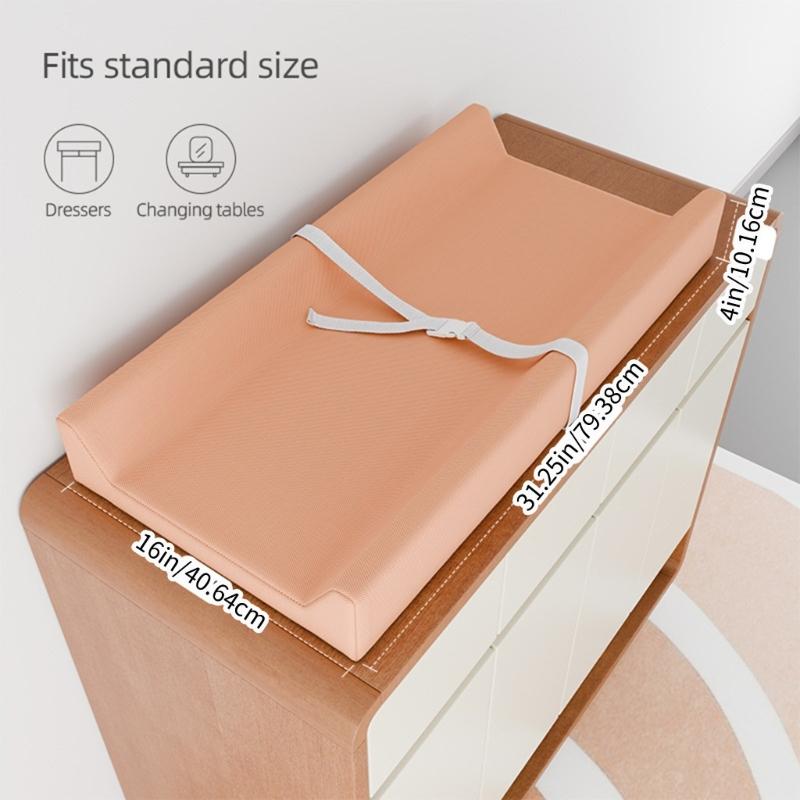 Infant Diaper Changing Pad Comfortable Nonslip Design Nappy Changer Cushion for Standard Size Changing Tables