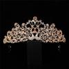 European Luxury Bridal Crown: Colorful Crystal Wedding & Birthday Princess Headdress Hair Accessory