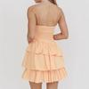 New Summer Women's Dress European and American Style Hot-selling Sleeveless Tube Top Off Shoulder Sexy Slim-fitting Dress