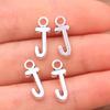 Zinc Alloy Alphabet Charms: 2 Colors, 26 Letter Pendants for Jewelry, Handbag, and Mobile Phone Accessories