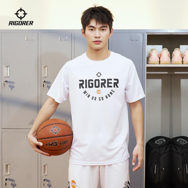 RIGORER Men's Quick Dry Athletic Short Sleeve T-Shirt