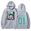 Anime Deku 01 Printed Hoodie Women Men Autumn Winter Weatshirt Hip Hop Casual Unisex Fleece Streetwear Tops
