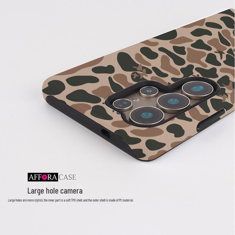 

Samsung S25 Ultra Camouflage Pattern Magnetic Dual-Layer Drop-Proof Case Samsung S25