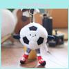 Animal Plush Keychain Sports Theme Stuffed Toy Pp Cotton Backpack Charm Kids Gift
