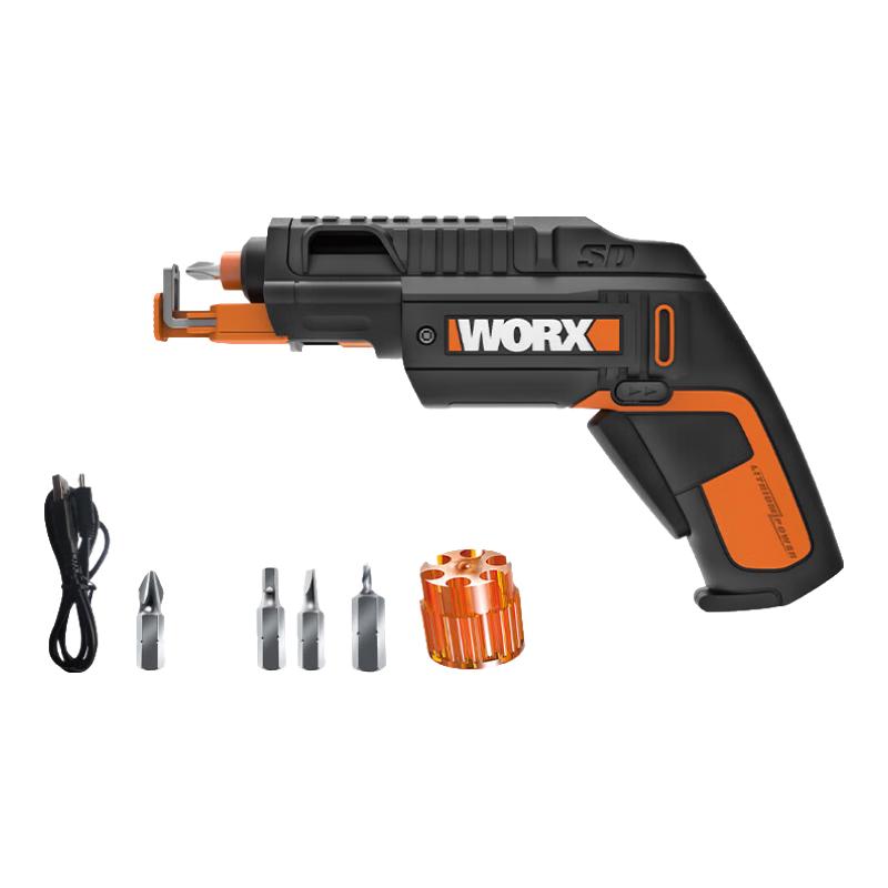 

Акумуляторний електрошуруповерт та набори інструментів WORX, штекер CN (адаптер в комплекті)