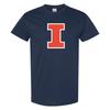 Illinois Fighting Illini Primary Logo Cotton T Shirt