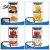 Vegetable Cutter for Potato French Fry Cutter, with Large-Capacity Visible Box, Stainless Steel Blades Multi-function Chopper Quick Press Cutting