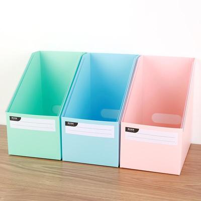 KOBEST Kangbai Student Desk Organizer: Foldable A4 Book Storage Box