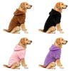 Ciepły dwustronny polarowy płaszcz dla psa Duże rasy Zimowy do użytku domowego Goldendoodle Lab Border Collie