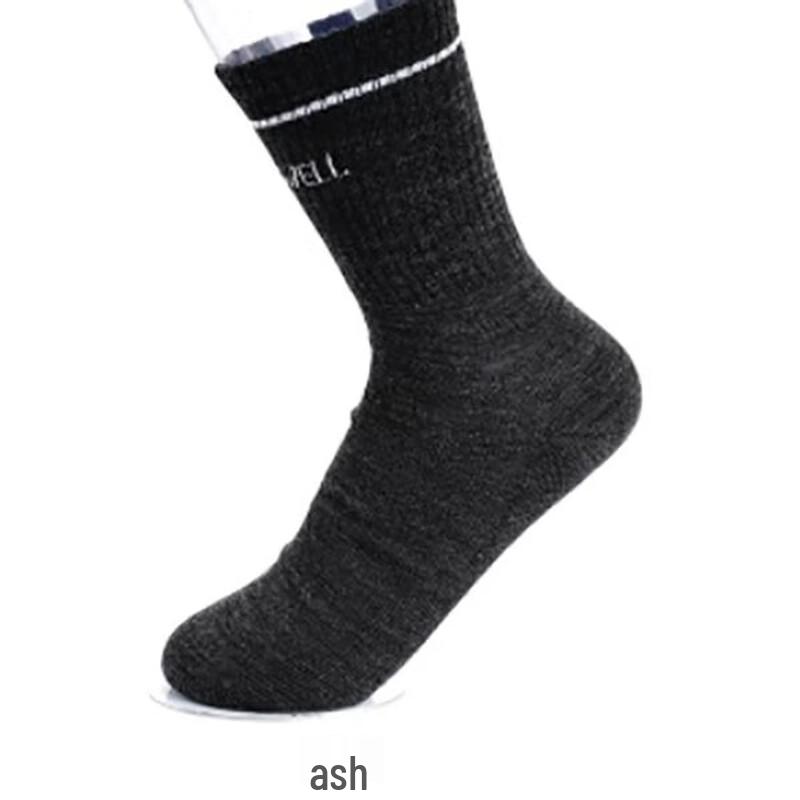 Merino Wool Mid-Calf Hiking Socks L
