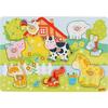 Animal Puzzle - Farm - 30x21 Cm - Mixed - 1 Year and Up
