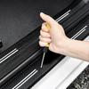 HAT1 Carbon Fiber Anti Scratch Scuff Pedal For VW Golf 4 5 6 7 R400 TCR MK2 MK4 MK5 MK6 MK7 Car Door Sill Protector Stickers