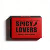 SPICY LOVERS Drinking Game for Couples Date Night Card Game Party Party Game Adult Interactive Challenge 2-8 Players