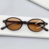Fashion Stylish Women Men Sun Shades Glasses Unisex Vintage Small Oval Frame Sunglasses Anti-UV Outdoor Travel Driving Riding Goggles