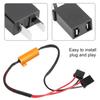 Car Load Resistor Car LED Decoders for H7 Headlight Anti Hyper Flash No Error Load Resistor Wiring Load Resistor Decoder