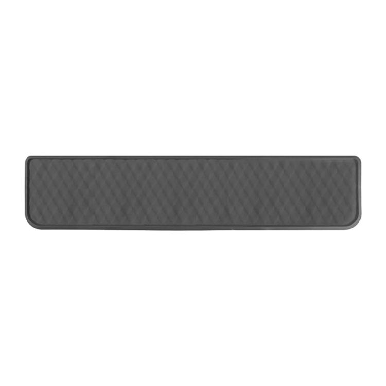 

Strong Silicone Refrigerator Tray Simple Cleaning Spill Guard Nonslip Bottom for Under Freezer and Washing Machine сірий