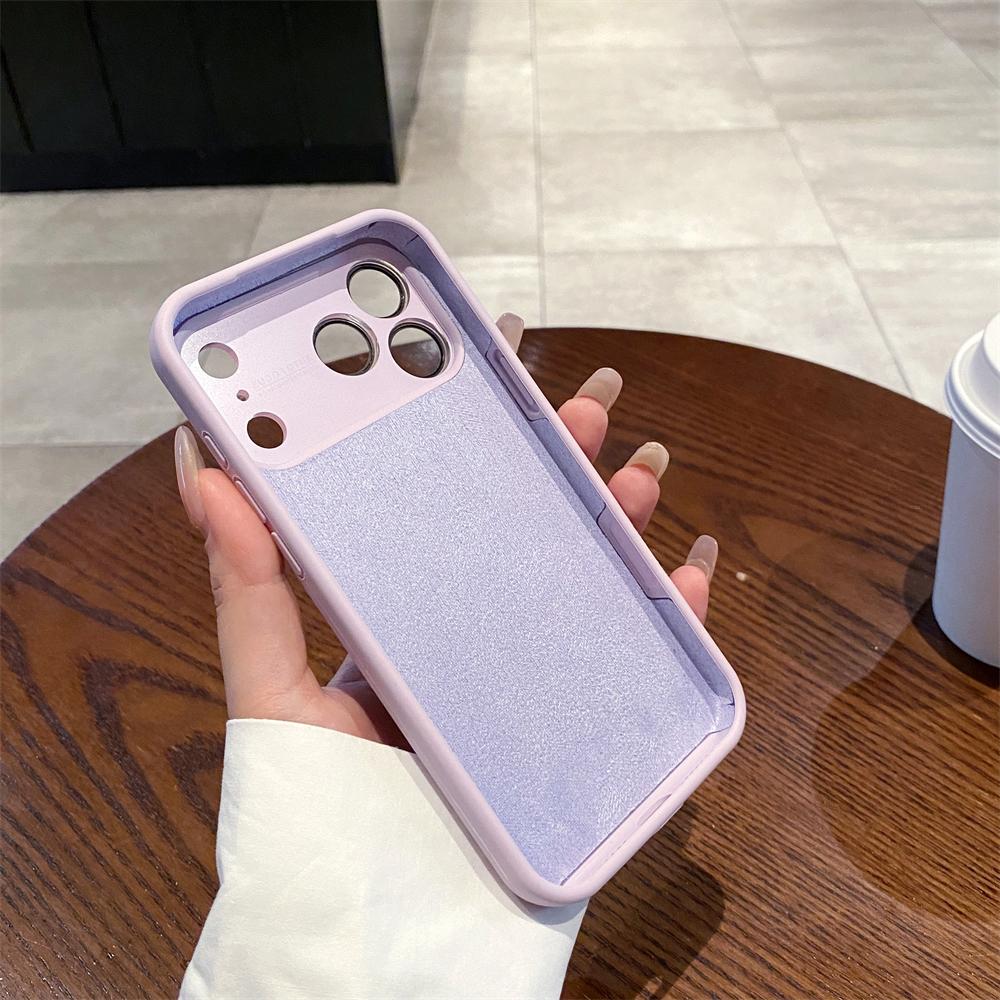 Full Camera Protect Liquid Silicone Case for iPhone 17 16 15 13 12 14 Pro Max Plus Air Slim Shockproof Matte Soft Cover