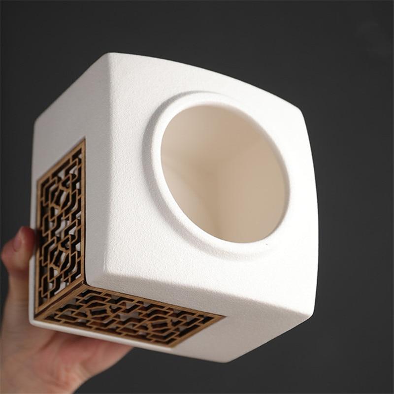 Contenitore per tè vuoto in ceramica, contenitore per caffè in grani, biscotti, caramelle, contenitore sigillato a prova di umidità