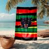 panthers Fashion Beach Towel: Ideal for Summer Adventures Soft, absorbent and quick drying suitable for swimming and bathing