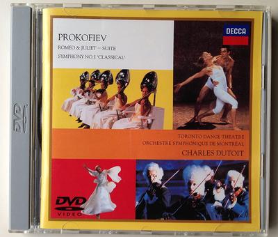 DVD DVD - Prokofjev: Romeo a Julie Suita-E UCBD1024 Japonsko Klasická Použitá
