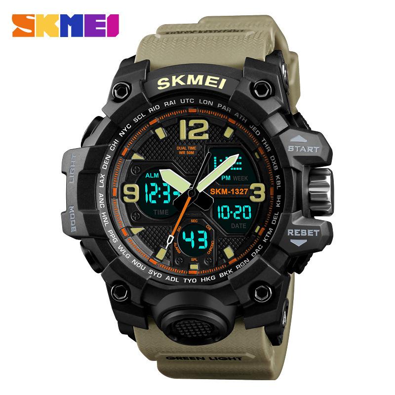 Multifunctional outdoor watch women's fashion new waterproof and shockproof student sports electronic watch