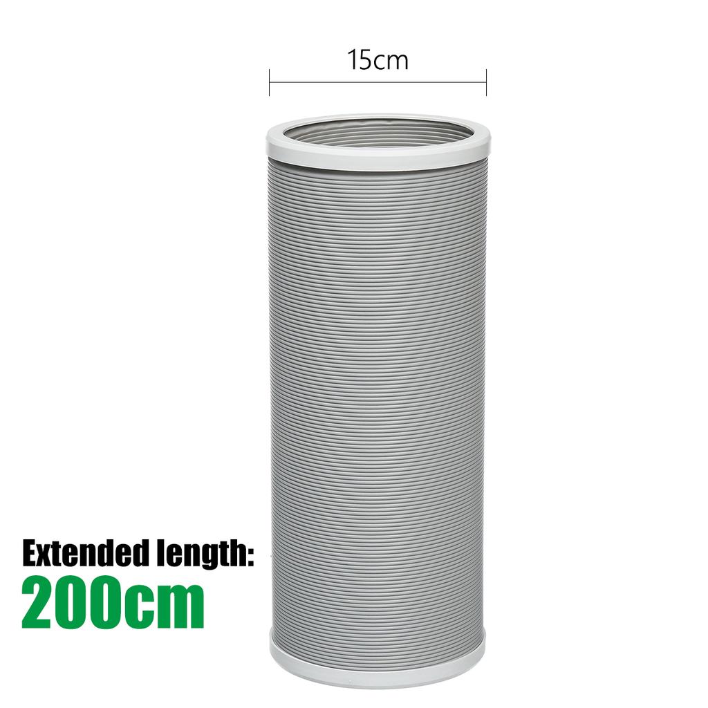 Buy 59"118" Flexible Exhaust Hose Tube 5.9" Dia For Midea Portable Air