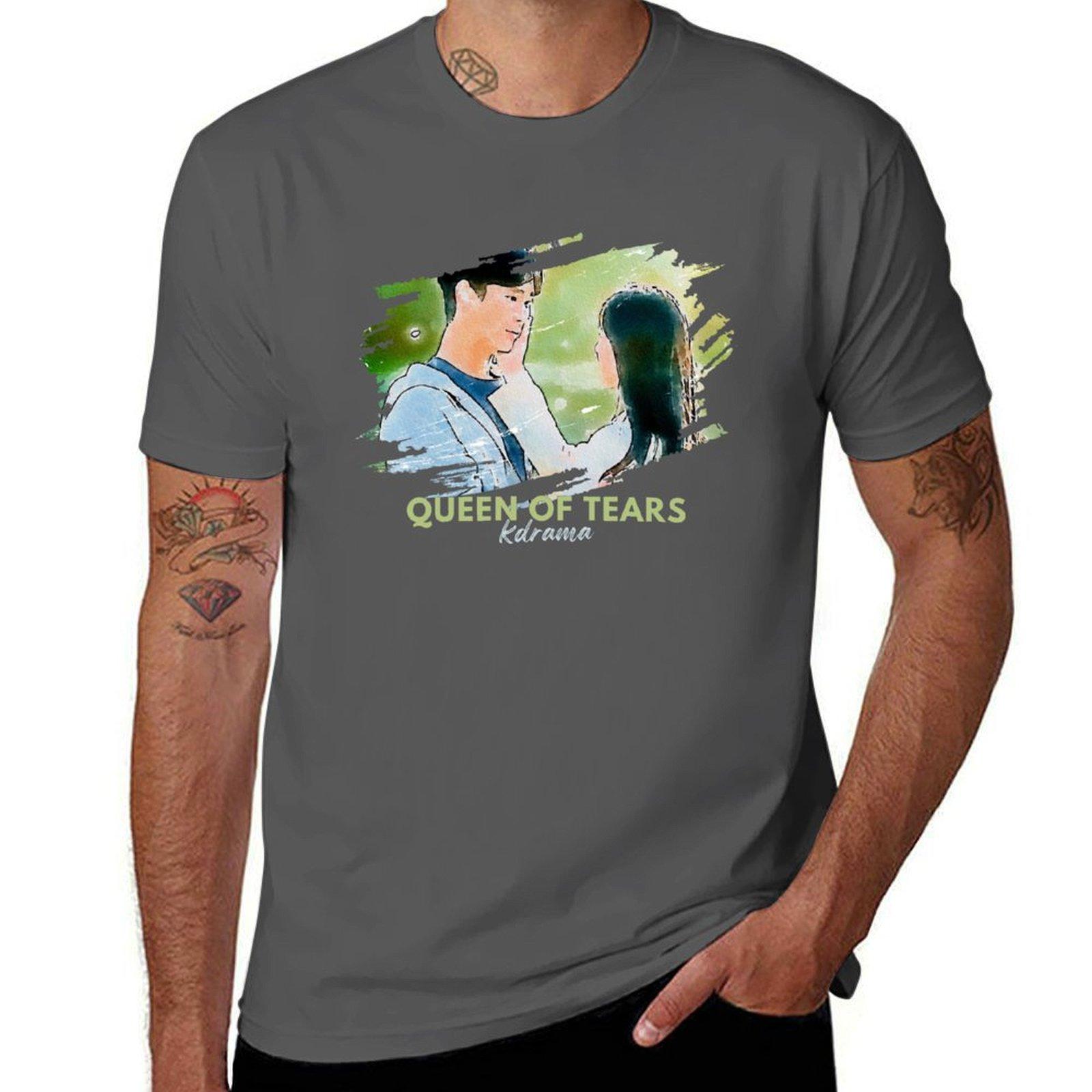 

Queen of tears kdrama T-Shirt cotton graphic tees cute clothes sports fans shirts graphic tee men graphic t shirts 4XL