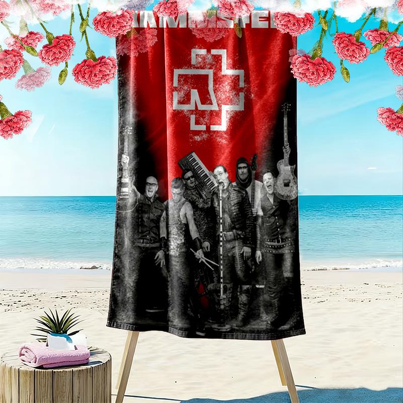 Rock Legends Celebrate Years beach towel soft Beach towel for vacation photos Absorbent bath towel quick-drying swim towel swim