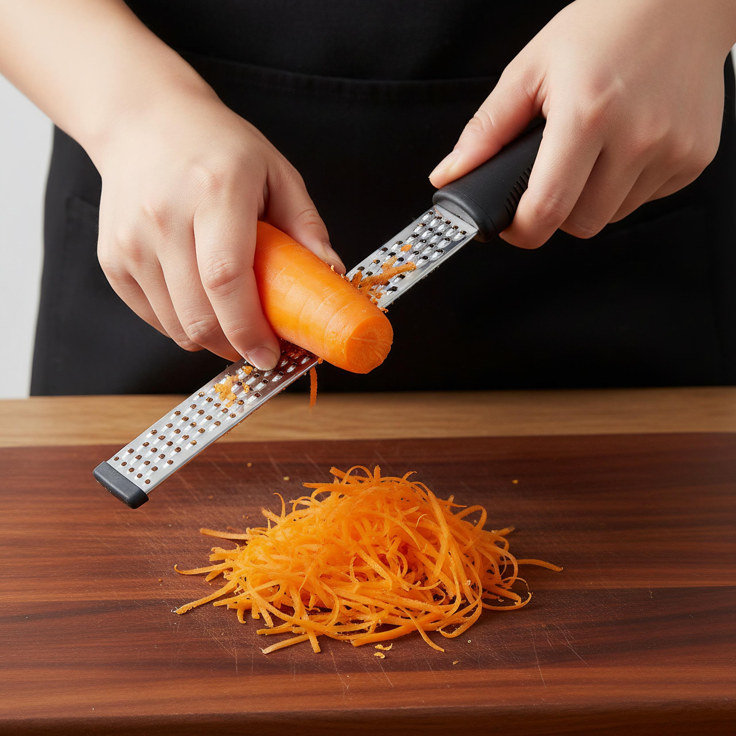 

Vegetable Grater, 33cm Multi-Sided Cheese Shredder for Carrot Potato Slicing, Kitchen Grater Tool United States
