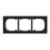 Karlik Deco Single Frame Matte Black For Sockets And Switches
