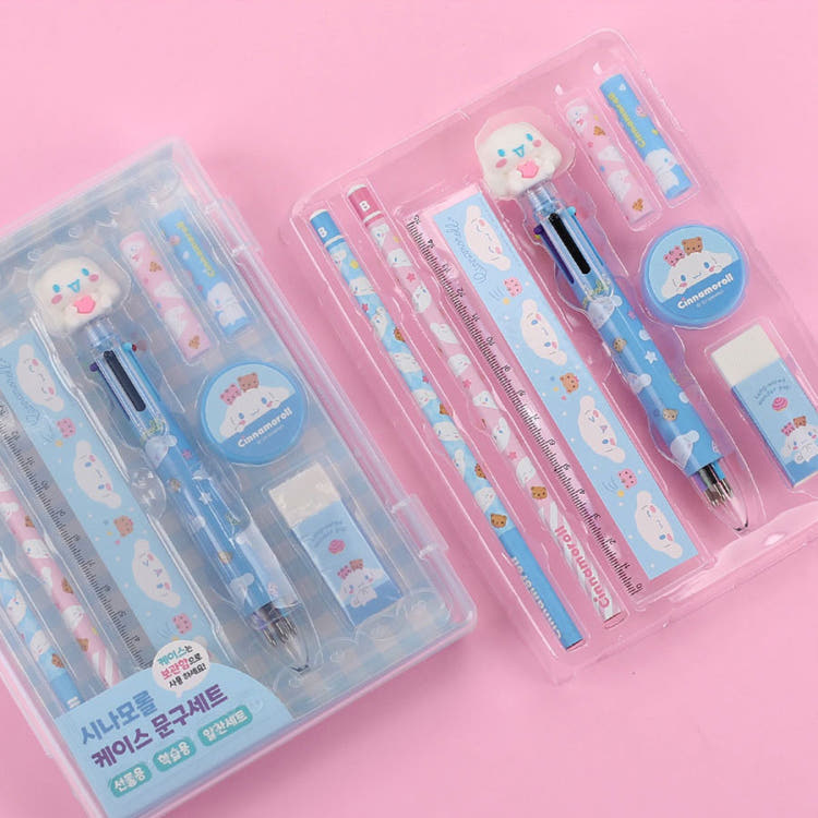 Sanrio Psací sada, školní potřeby postav, vstupní potřeby pro základní školu, dárková sada, špičkový typ