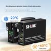 SK-LINK Gigabit Single-Mode Single-Fiber Optic Transceiver Pair
